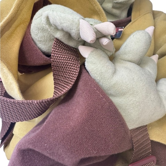 NWT Large Star Wars Master Joda plush backpack - Picture 9 of 10